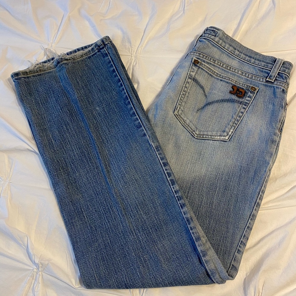 Joes jeans vintage wide leg low rise jeans